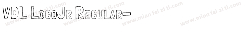 VDL LogoJr Regular字体转换